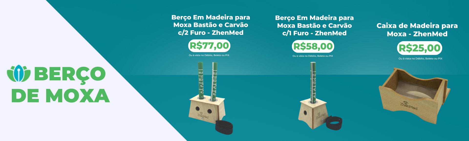 Principal berço moxa