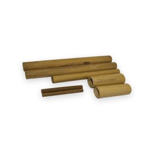 Kit Bambu Para Massagem Modeladora Corporal e Facial - c/7un - Zhenmed