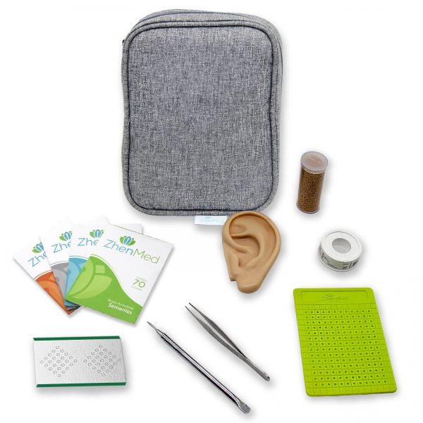 MEDULLA5点セット Kit Para Auriculoterapia Com 12 Peças - ZhenMed na ZhenMed