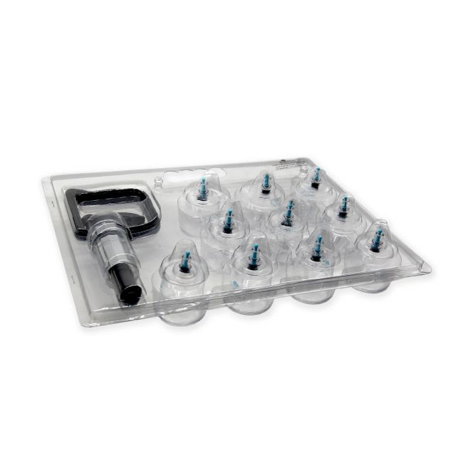 Kit Ventosa  Blister c/10 copos - ZhenMed