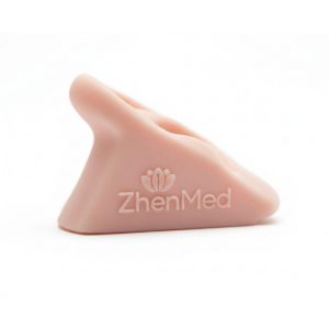 Par de Orelhas De Borracha Humanas Para Acupuntura - 7,5cm - ZhenMed