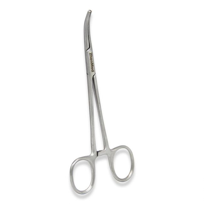 Pinça Kelly Curva c/14cm - ZhenMed