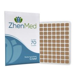 Ponto Cristal Para Auriculoterapia C/70un