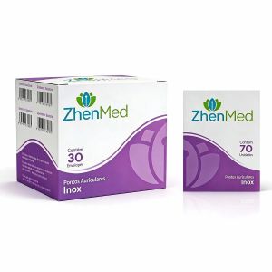 Ponto Inox para Auriculoterapia c/ 30 - ZhenMed