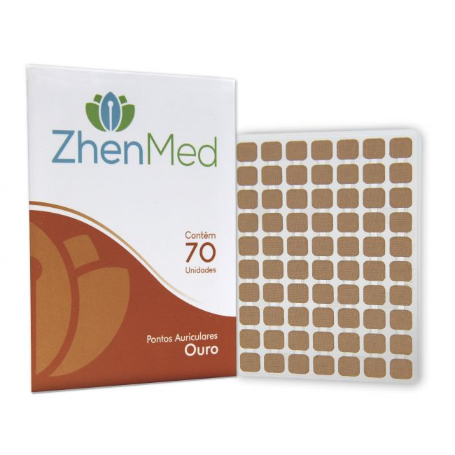 Ponto Ouro p/ Auriculoterapia c/ 70un