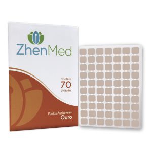 Ponto Ouro p/ Auriculoterapia c/ 70un